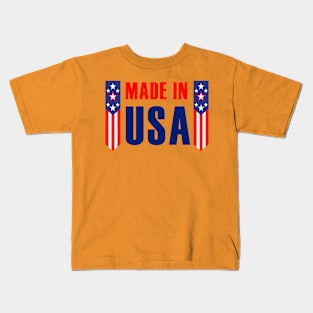 Made in USA Quality Tag Kids T-Shirt